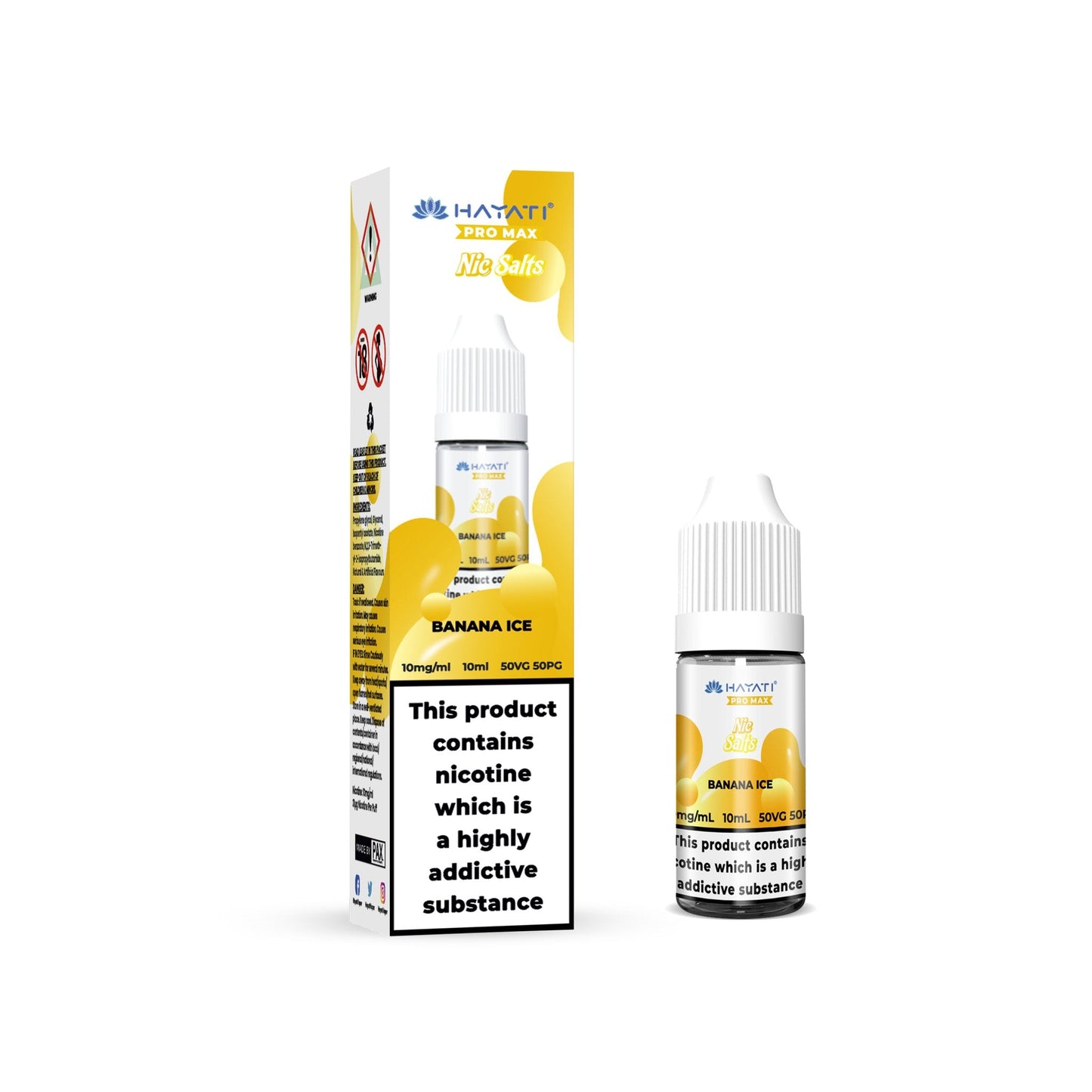 Hayati Crystal Pro Max Vape Nic Salts 10ml