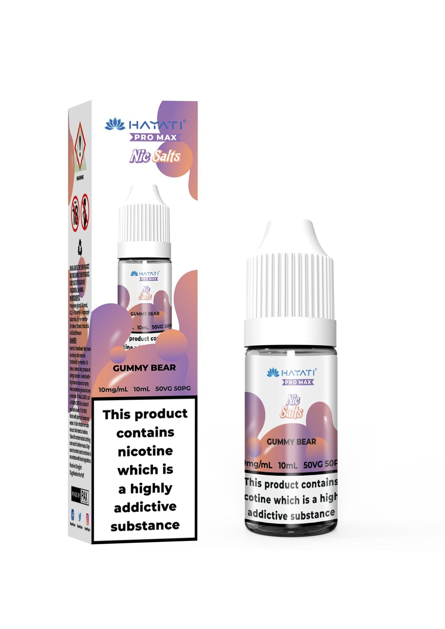 Hayati Crystal Pro Max Vape Nic Salts 10ml