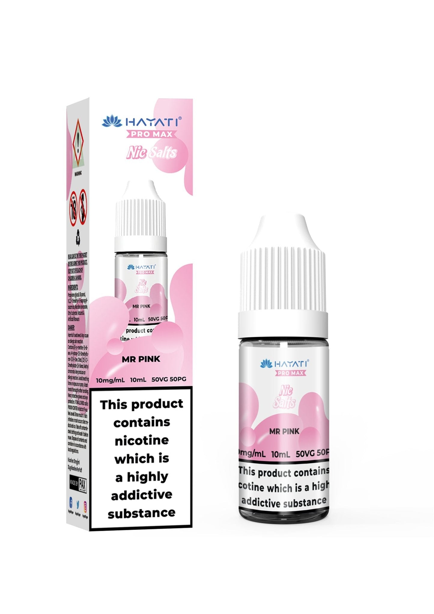 Hayati Crystal Pro Max Vape Nic Salts 10ml