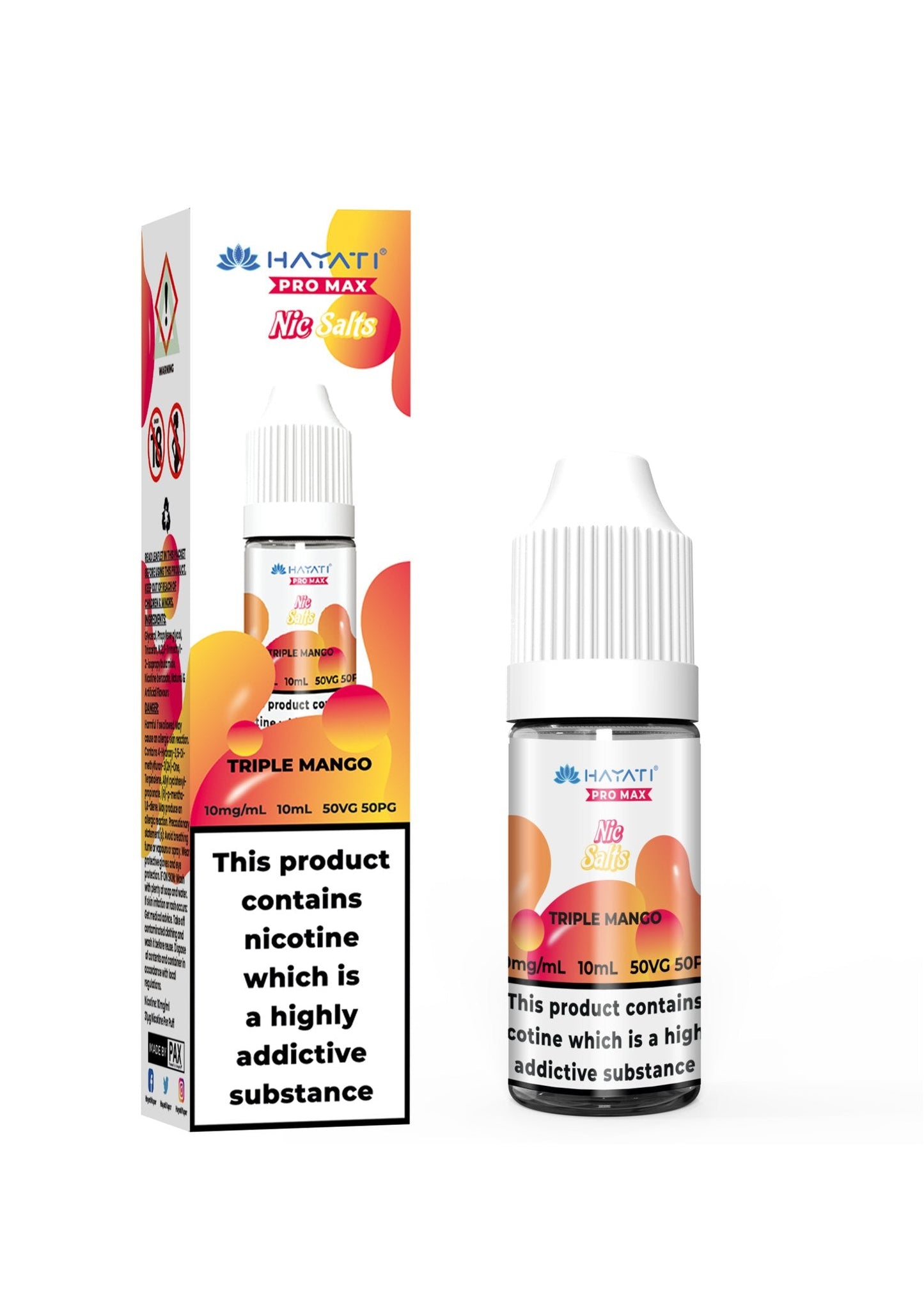 Hayati Crystal Pro Max Vape Nic Salts 10ml