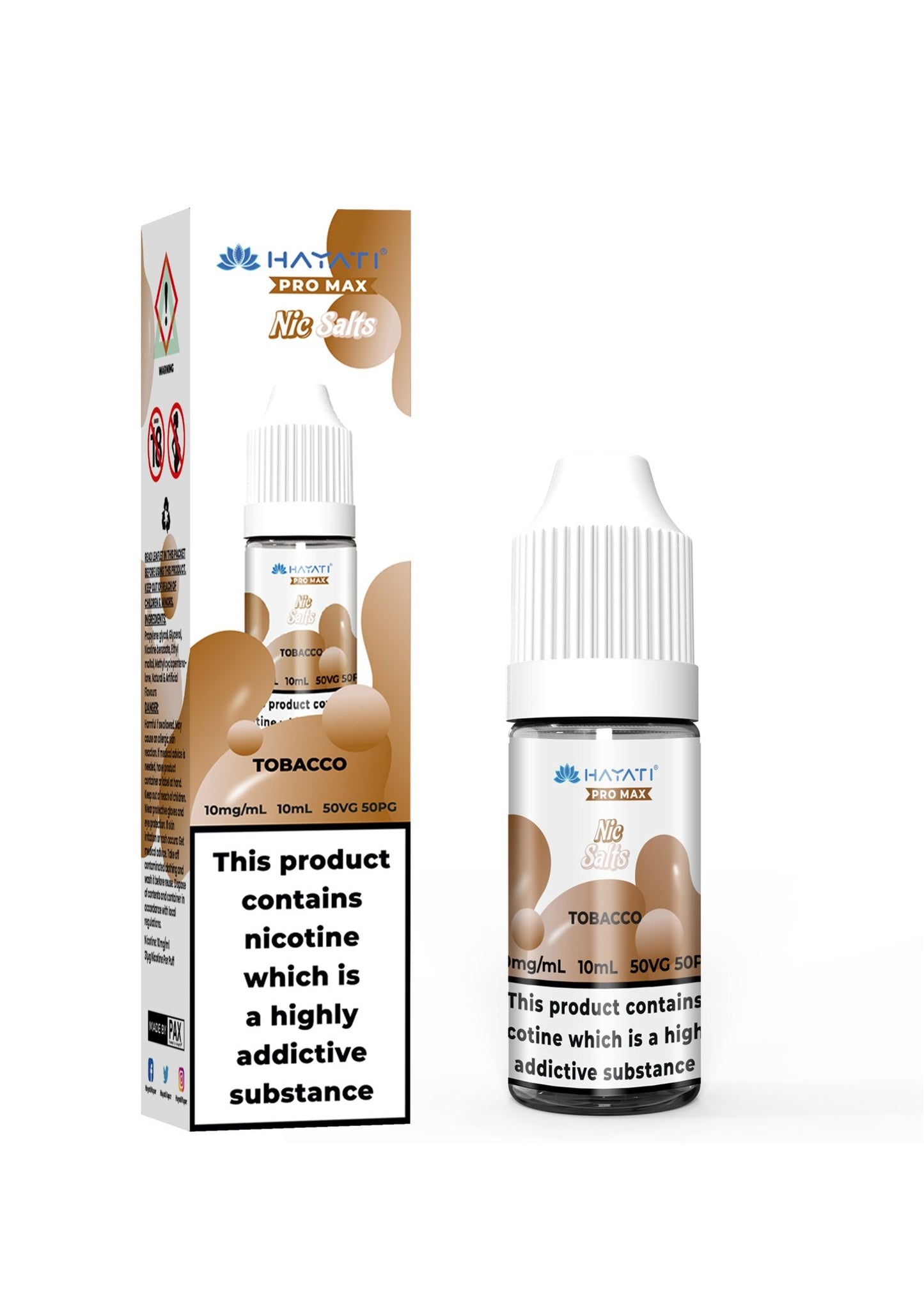 Hayati Crystal Pro Max Vape Nic Salts 10ml